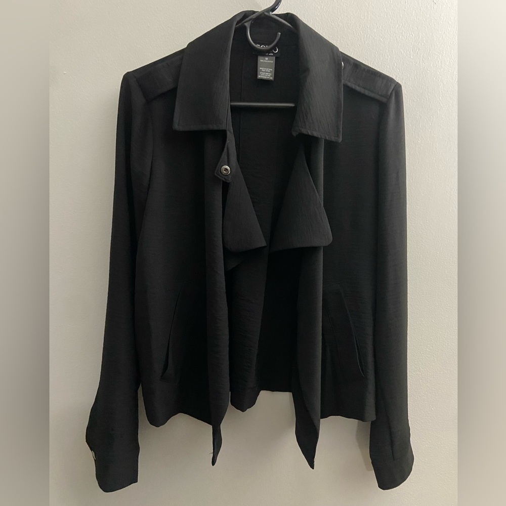 Black coat